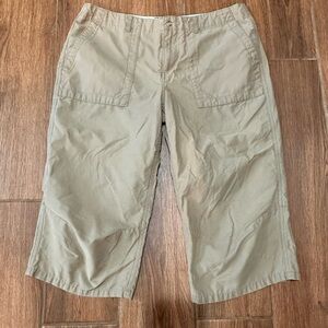 Horny Toad Cargo Beige Women’s Capri Size 8 Pockets